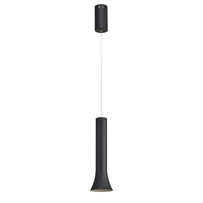 Подвесной светодиодный светильник Ракурс черного цвета