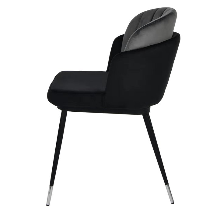 Стул Peki черно-серого цвета - купить Обеденные стулья по цене 14020.0