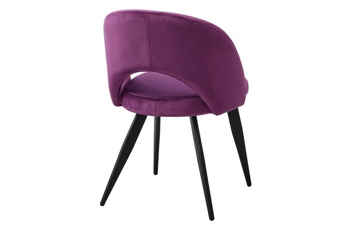 Мягкий стул Beatrice с пурпурной обивкой - лучшие Обеденные стулья в INMYROOM