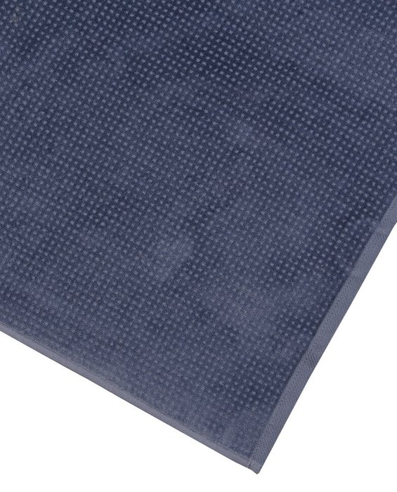 Полотенце TVC S2 синего цвета - лучшие Банные полотенца в INMYROOM