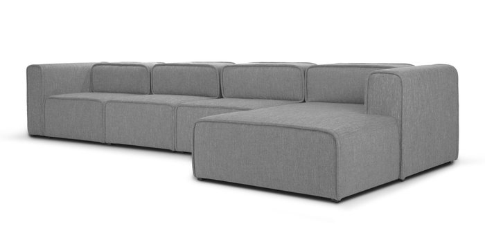Модульный диван Метрополис XXL Silver  - купить Угловые диваны по цене 256621.0