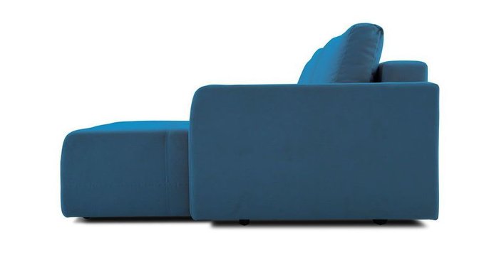 Угловой диван-кровать Хэнк синего цвета - лучшие Угловые диваны в INMYROOM