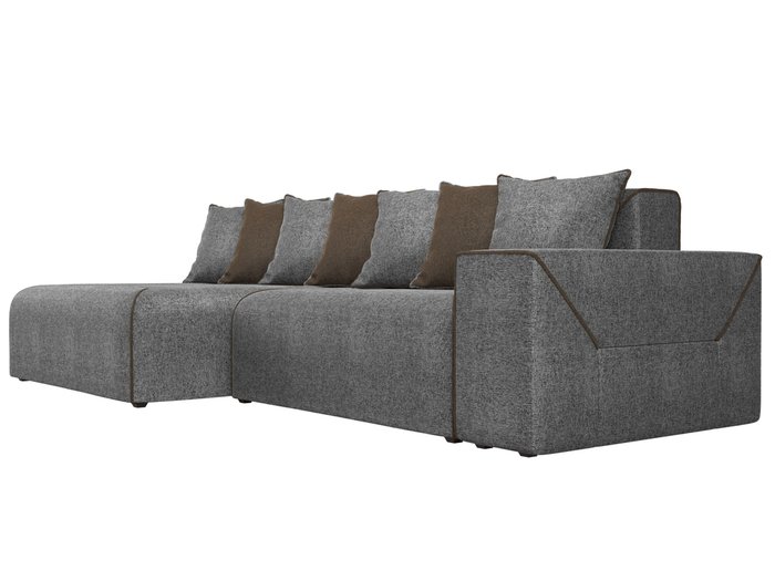 Угловой диван-кровать Кёльн серого цвета левый угол - лучшие Угловые диваны в INMYROOM