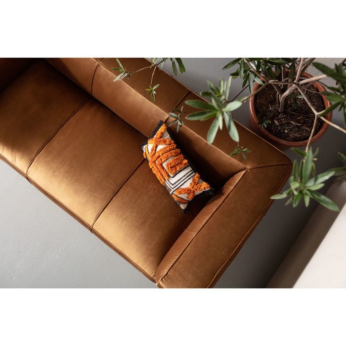 Диван Cubetto коричневого цвета - купить Прямые диваны по цене 508430.0