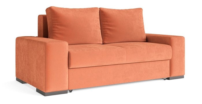 Диван-кровать Матиас ораженжевого цвета - купить Прямые диваны по цене 61422.0