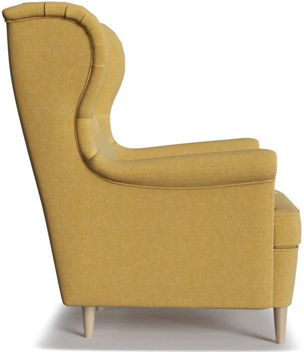 Кресло Торн Porshe Yellow желтого цвета  - лучшие Интерьерные кресла в INMYROOM