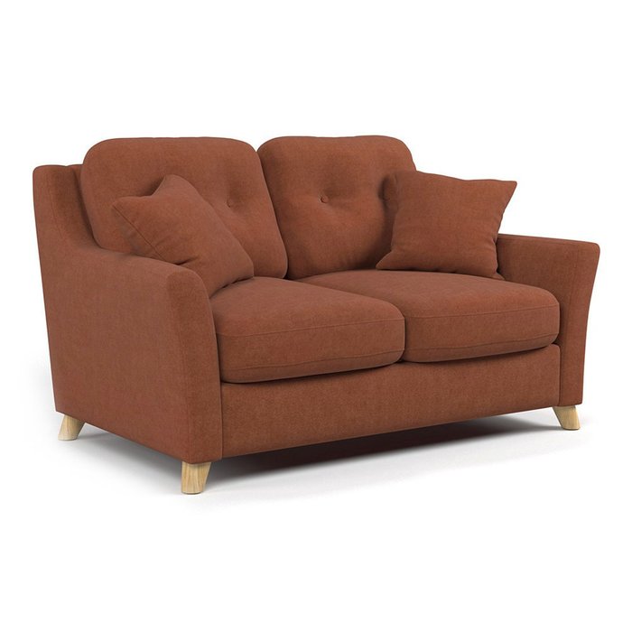 Диван-кровать Raf SF двухместный коричневого цвета - купить Прямые диваны по цене 66300.0