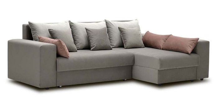 Угловой диван-кровать Майами бежевого цвета - купить Угловые диваны по цене 50600.0