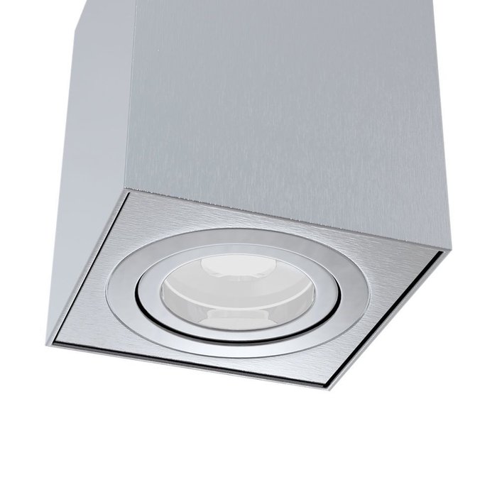 Накладной светильник Alfa светло-серого цвета - купить Накладные споты по цене 2240.0
