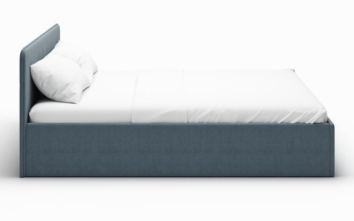 Кровать Rafael 160х200 графитового цвета без подъемного механизма - лучшие Кровати для спальни в INMYROOM