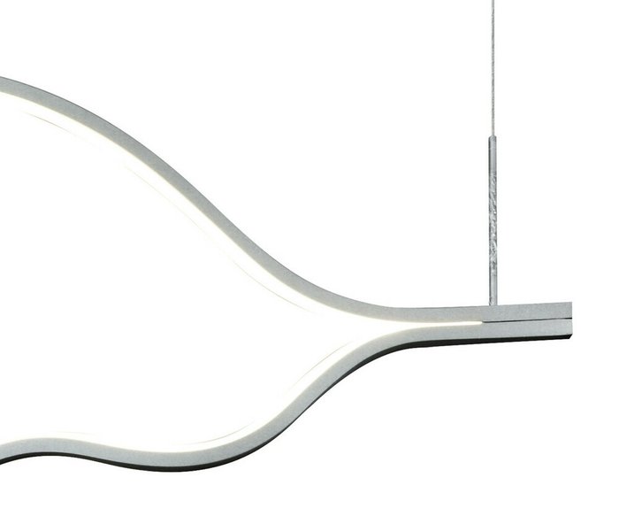 Подвесной светодиодный светильник Линн белого цвета - купить Подвесные светильники по цене 13650.0