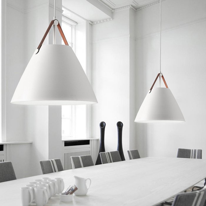 Подвесной светильник Strap D36 White - лучшие Подвесные светильники в INMYROOM