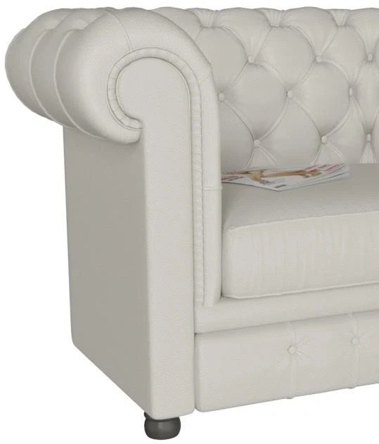 Кресло Честер белого цвета - купить Интерьерные кресла по цене 35689.0