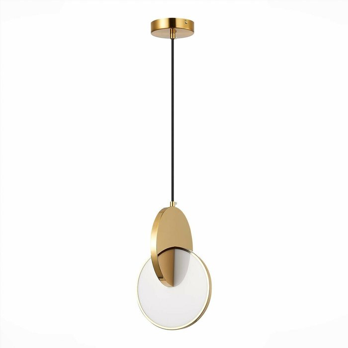 Светильник подвесной Eclisse золотого цвета - купить Подвесные светильники по цене 9190.0