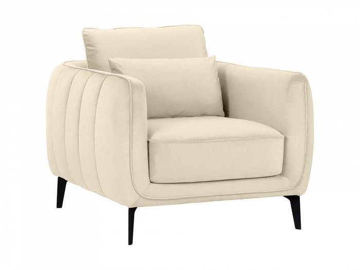 Кресло Amsterdam белого цвета - купить Интерьерные кресла по цене 53640.0