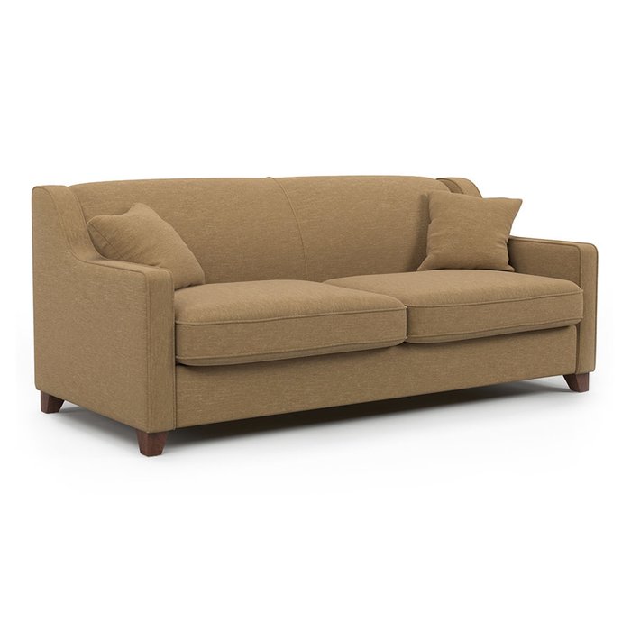 Диван-кровать Halston SFR коричневого цвета - купить Прямые диваны по цене 82500.0