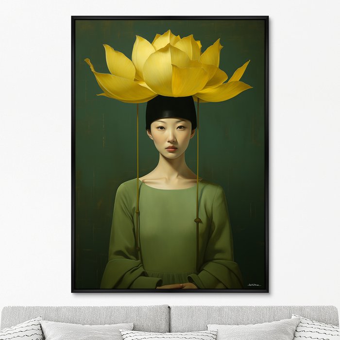 Репродукция картины Vibe collection, Blooming soul, 2024г. - купить Картины по цене 24999.0