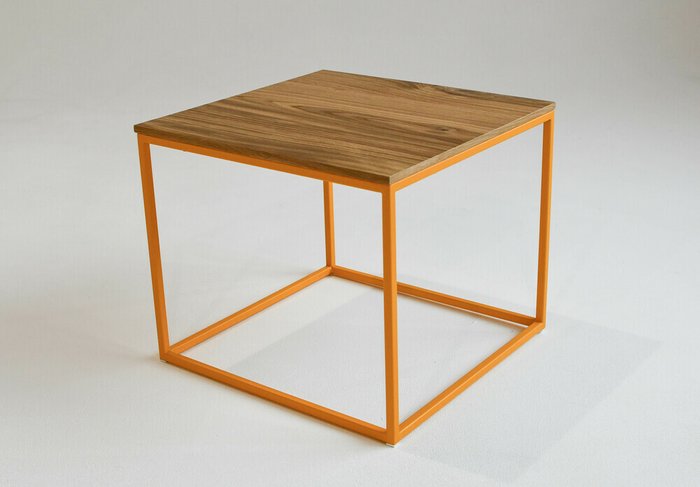 Кофейный стол Cube бежевого цвета - купить Кофейные столики по цене 15900.0