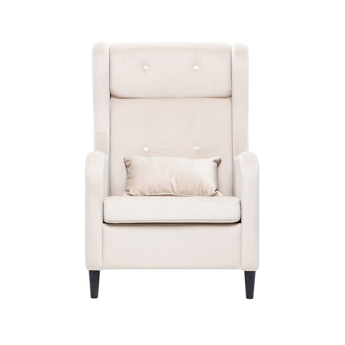 Кресло Галант молочного цвета  - купить Интерьерные кресла по цене 22999.0