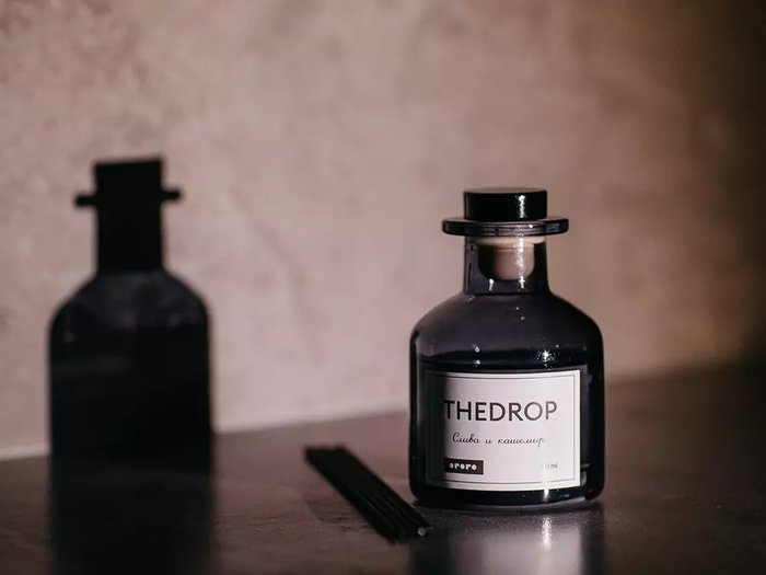 Диффузор Thedrop 150 мл аромат слива и кашемир - лучшие Ароматы для дома в INMYROOM