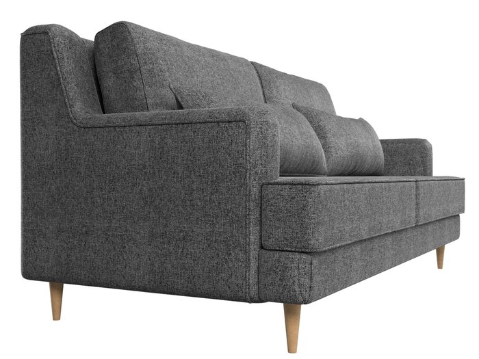 Прямой диван Джерси серого цвета - лучшие Прямые диваны в INMYROOM
