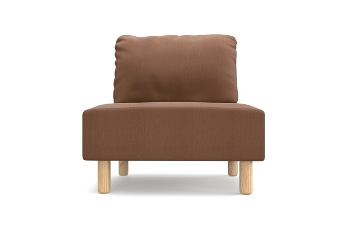 Кресло Свельд коричневого цвета - купить Интерьерные кресла по цене 16990.0