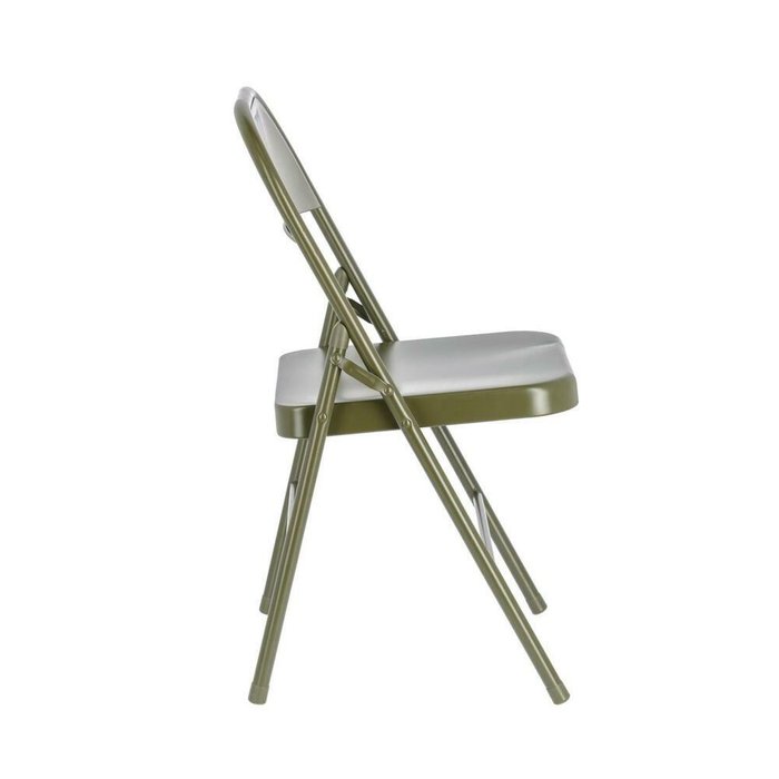 Складной стул Aidana темно-зеленого цвета  - купить Обеденные стулья по цене 8490.0
