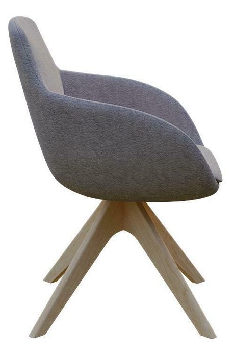 Стул Арель светло-серого цвета - купить Обеденные стулья по цене 61665.0