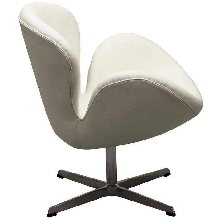 Кресло Swan Chair белого цвета - лучшие Интерьерные кресла в INMYROOM