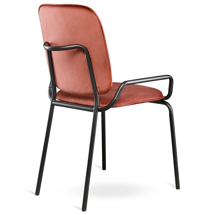Стул Ror double frame черно-красного цвета - лучшие Обеденные стулья в INMYROOM