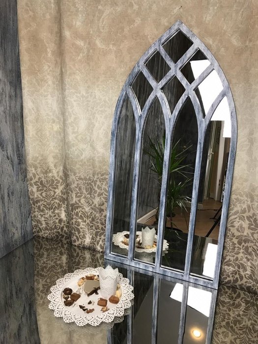 Настенное зеркало Cathedral White - купить Настенные зеркала по цене 25000.0