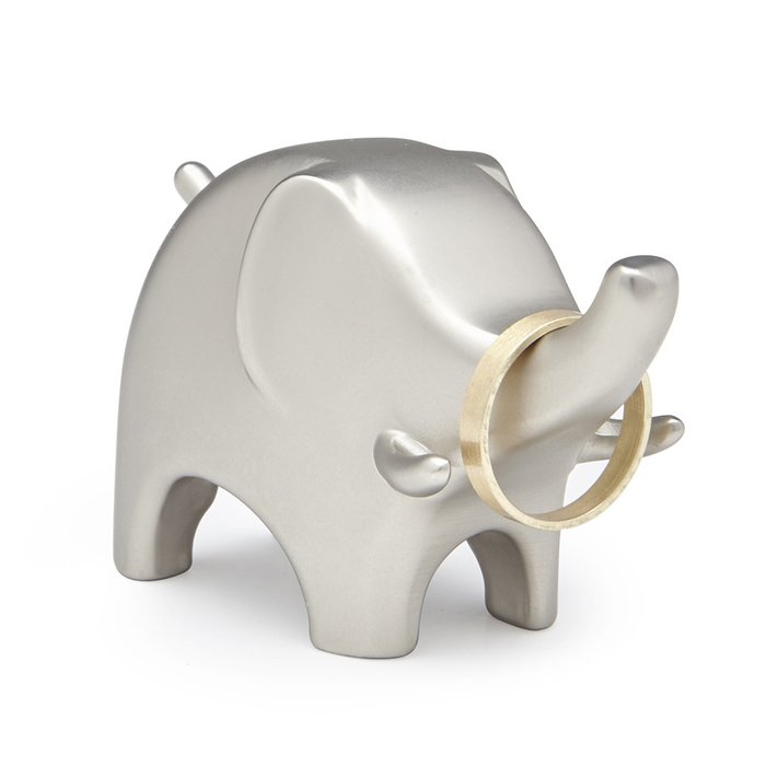 Подставка для колец Umbra anigram слон никель