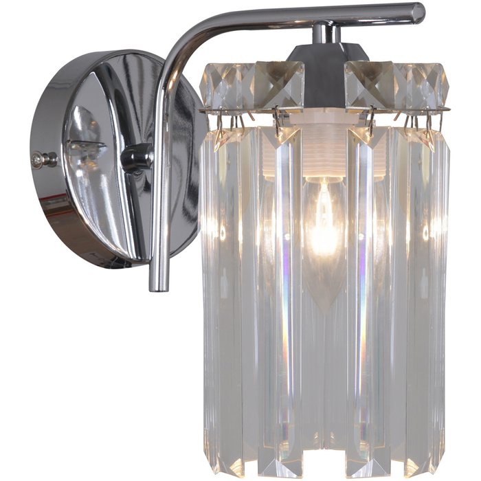 IL3566-1WSQ-24 CR LYRA светильник настенный - лучшие Бра и настенные светильники в INMYROOM IL3566-1WSQ-24 CR LYRA светильник настенный - лучшие Бра и настенные светильники в INMYROOM