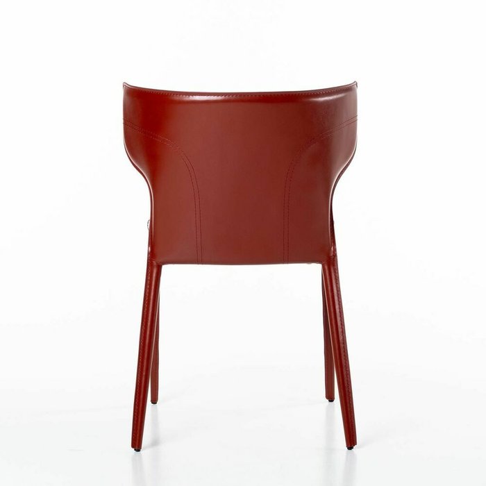 Стул Austin красного цвета - лучшие Обеденные стулья в INMYROOM