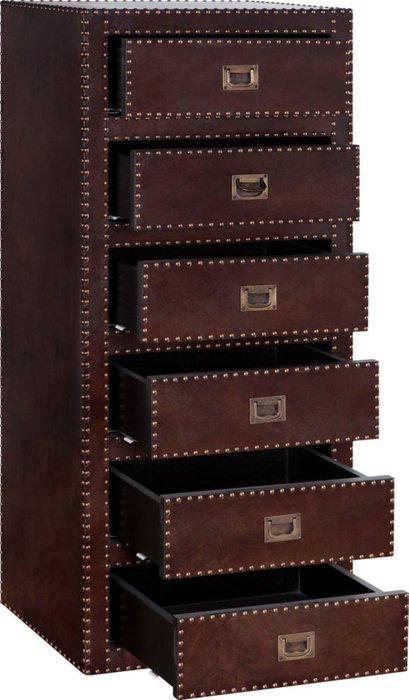 Комод Sheppard drawers rich brown - купить Комоды по цене 99590.0