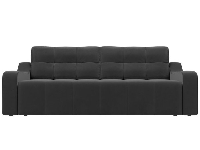 Прямой диван-кровать Итон серого цвета - купить Прямые диваны по цене 48999.0