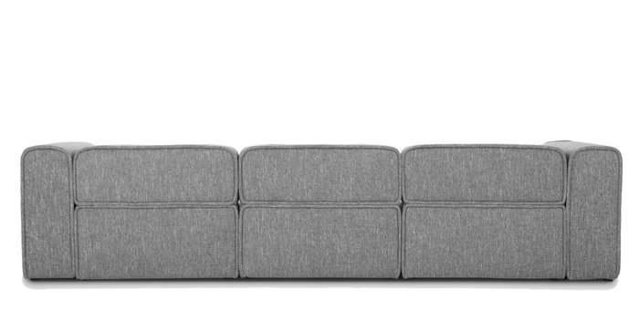 Модульный диван Метрополис  XL silver - лучшие Прямые диваны в INMYROOM