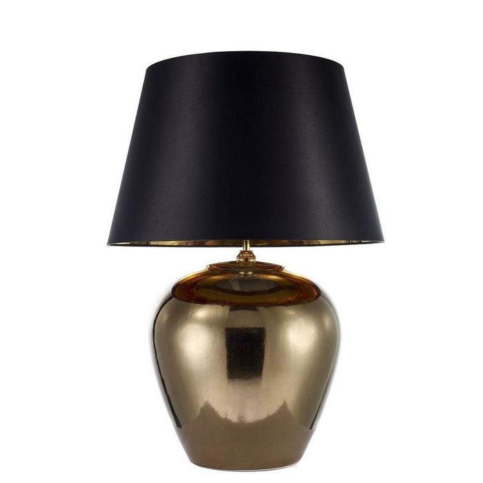 Настольная лампа Lallio с черным абажуром