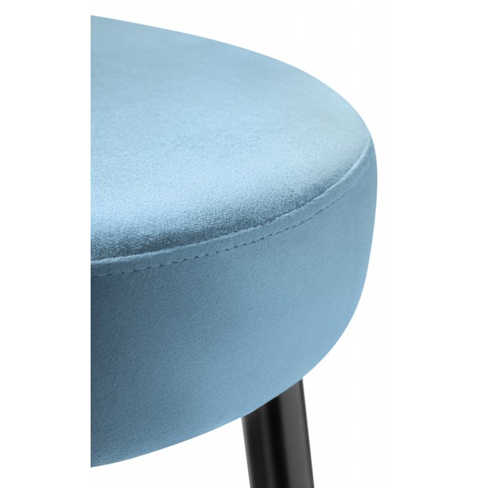 Полубарный стул Plato голубого цвета - лучшие Барные стулья в INMYROOM