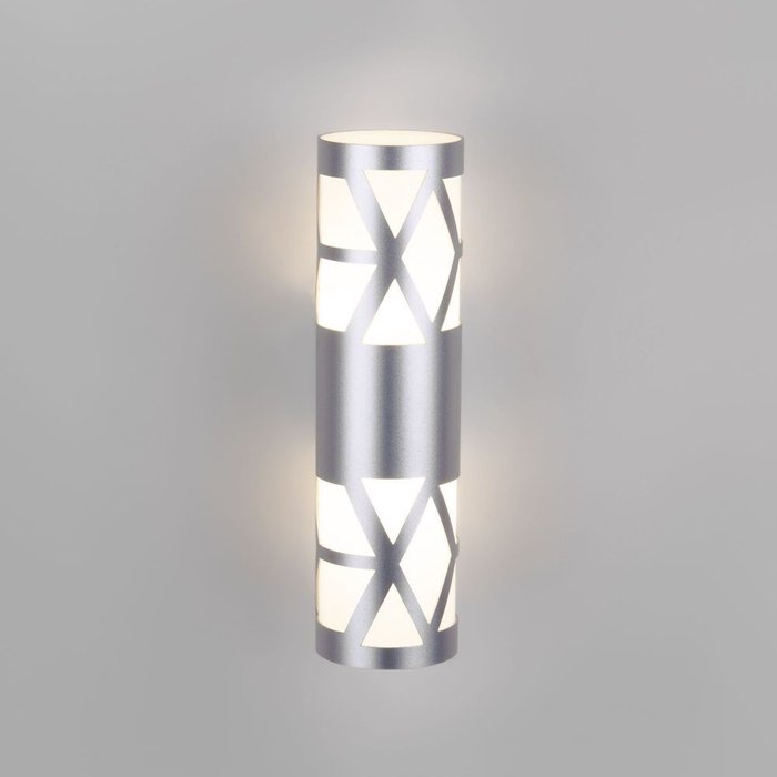 Настенный светодиодный светильник Fanc серебро MRL LED 1023 - лучшие Бра и настенные светильники в INMYROOM