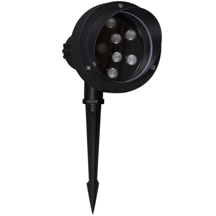Ландшафтный светильник 09401-0.7-001U LED12W BK+WW (металл, цвет черный) - лучшие Наземные светильники в INMYROOM Ландшафтный светильник 09401-0.7-001U LED12W BK+WW (металл, цвет черный) - лучшие Наземные светильники в INMYROOM