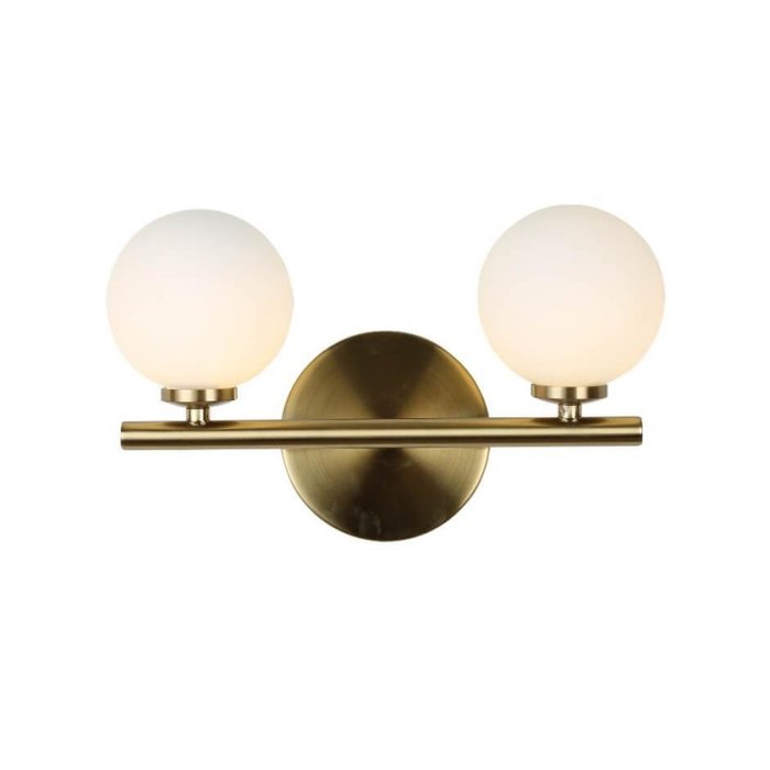 Бра Marsiada LDW 6033-2 GD (стекло, цвет белый) Бра Marsiada LDW 6033-2 GD (стекло, цвет белый)