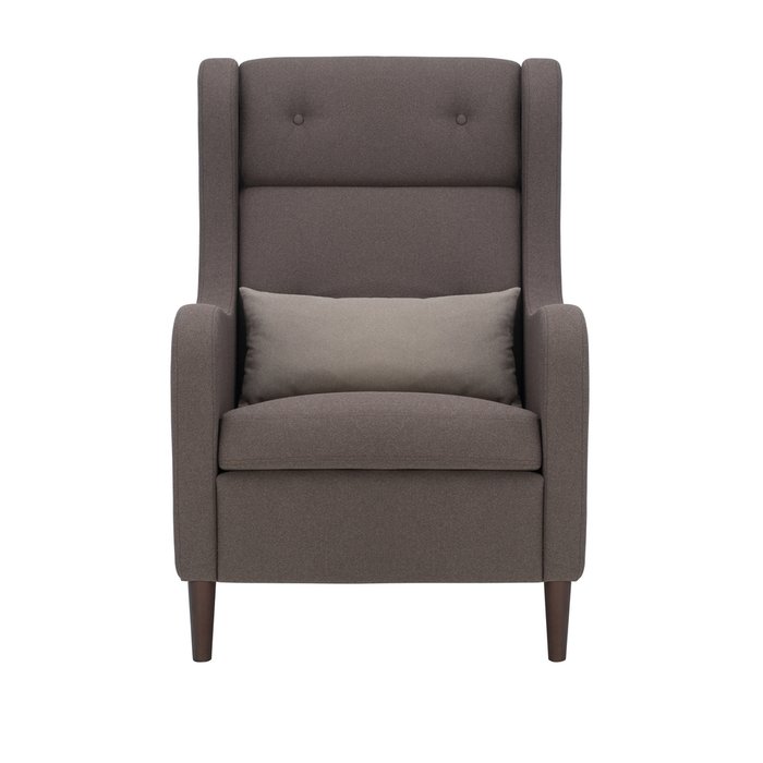 Кресло Галант темно-серого цвета - купить Интерьерные кресла по цене 26060.0