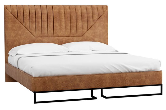 Кровать Loft Alberta Браун 160х200