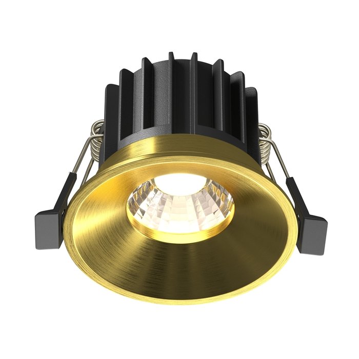 Встраиваемый светильник Technical DL058-12W4K-BS Round Downlight