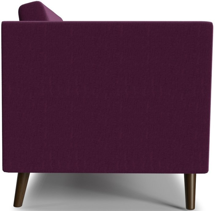 Диван прямой Jaya Short Velutto 15 фиолетового цвета - лучшие Прямые диваны в INMYROOM