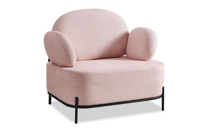Кресло Coco розового цвета
