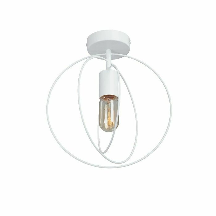 Потолочный светильник V3794-0/1PL (металл, цвет белый) - лучшие Потолочные светильники в INMYROOM