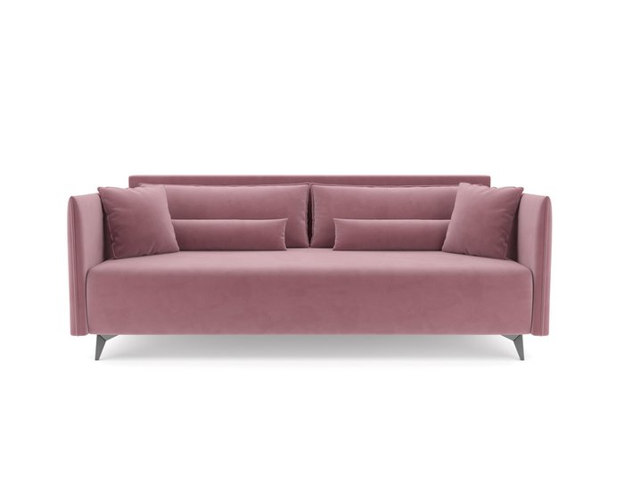Прямой диван-кровать Майами пудрового цвета - купить Прямые диваны по цене 40690.0