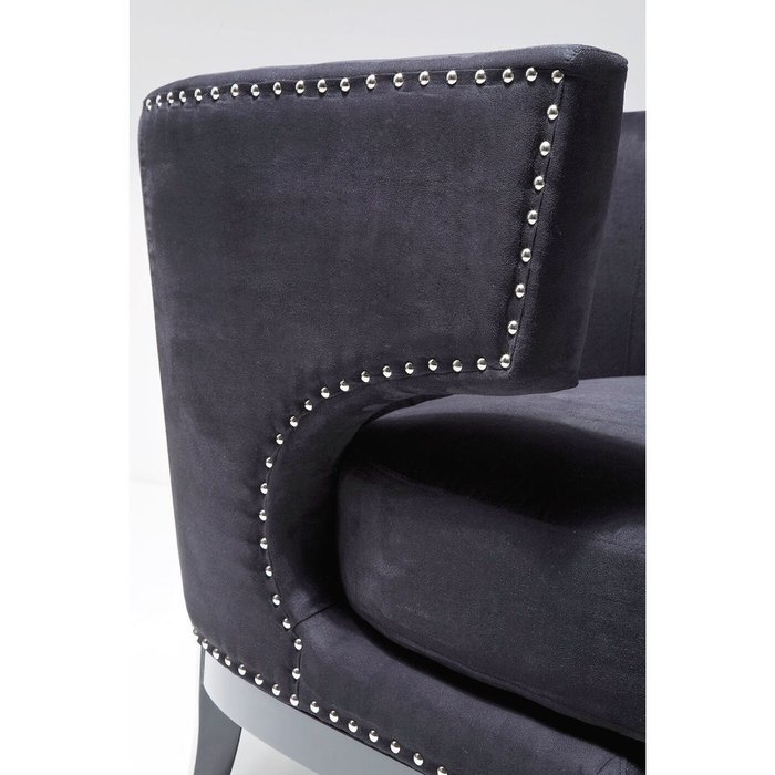 Кресло Art Deco черного цвета - лучшие Интерьерные кресла в INMYROOM
